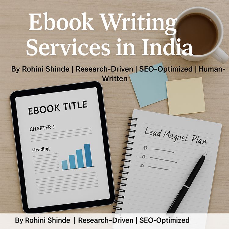 Ebook Writing Services in India Ebook Writing Services in India