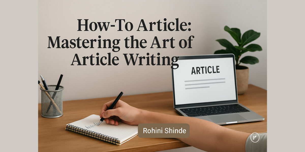 How to Master the Art of Article Writing