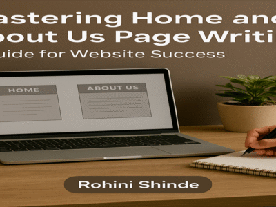 Mastering Home and About Us Page Writing
