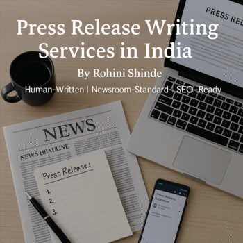 Press Release Writing Services in India