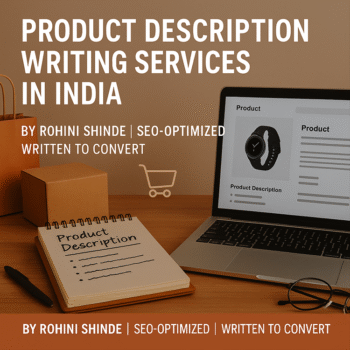 Product Description Writing Services in India
