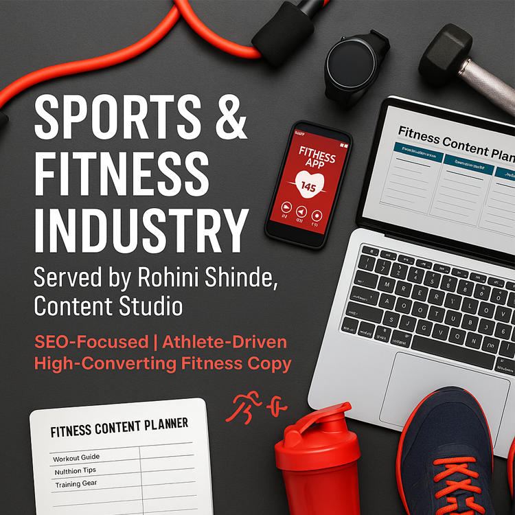 Sports & Fitness Industry Served by Rohini Shinde