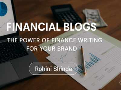 The Power of Finance Writing for Your Brand