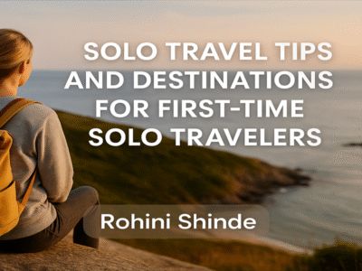 solo travel tips and destinations for first time solo travelers